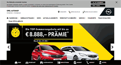 Desktop Screenshot of opel-autohof.at
